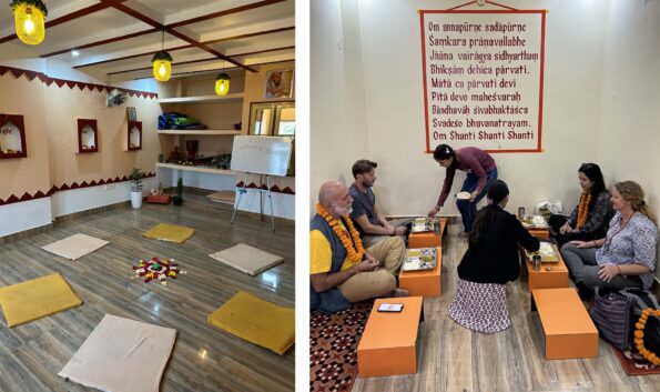 Yoga Hall & Dining Area